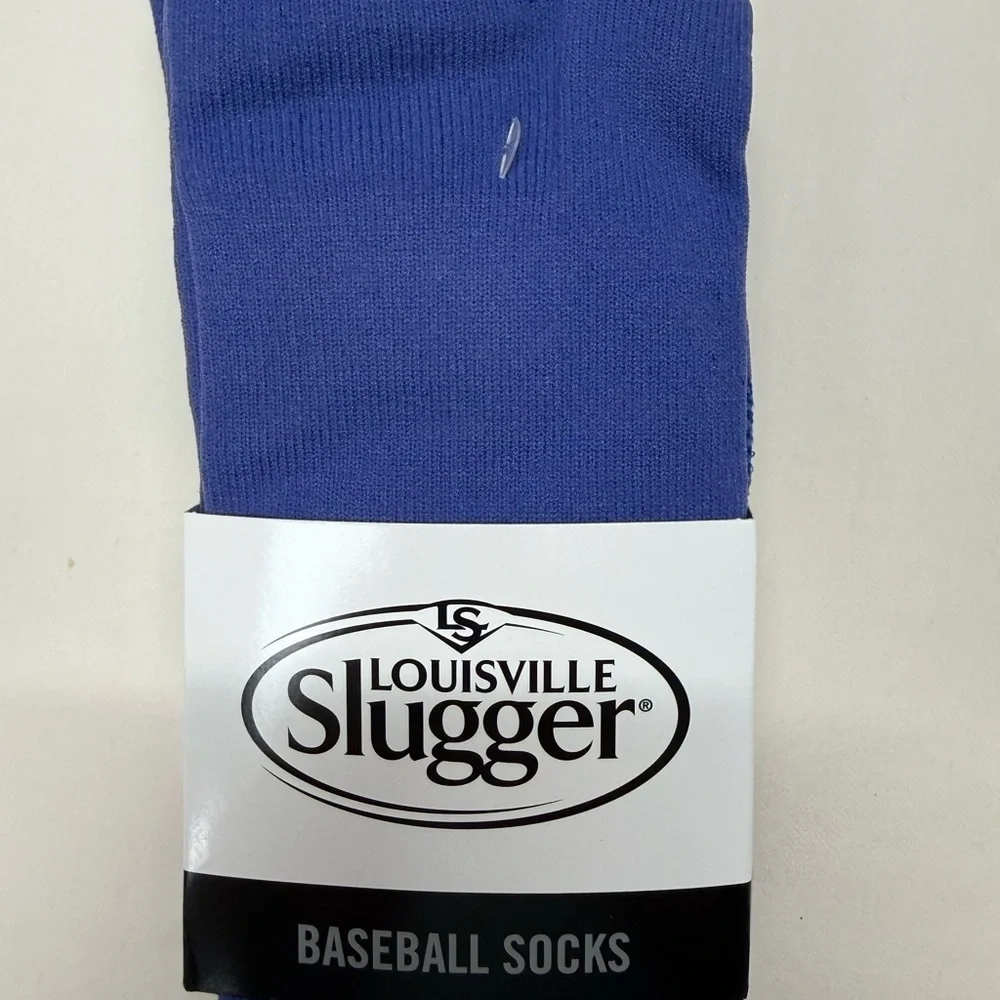 Louisville Slugger Men's Blue Athletic Socks